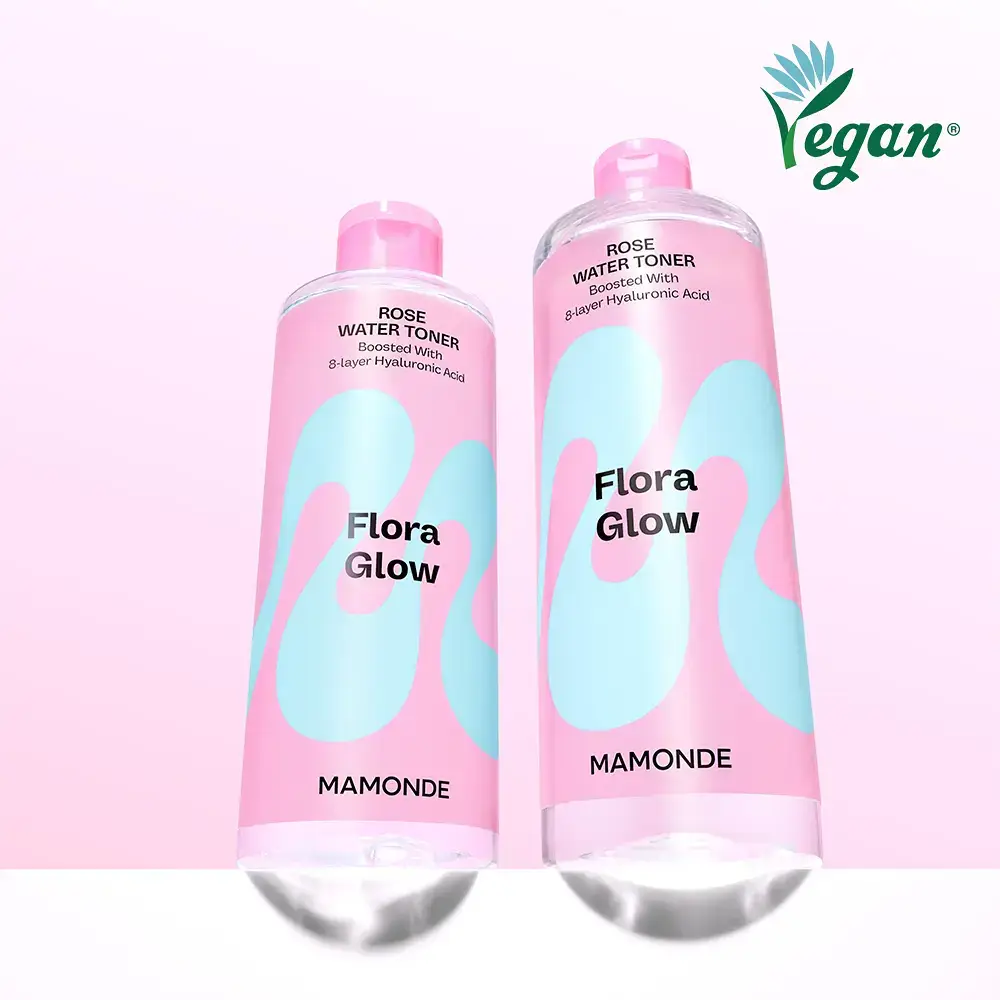 [대용량/수분광] 마몽드 플로라 글로우 로즈 워터 토너 500ml